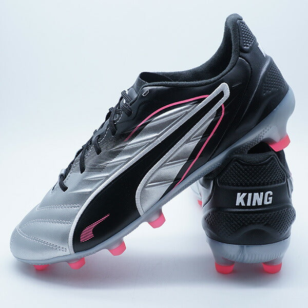 【ショップ限定エントリーでさらに+9倍】キングプロHG/AGプーマPUMA108310-02プーマシルバーサッカースパイク