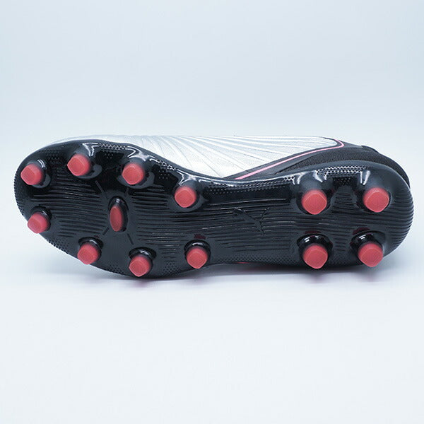 キングマッチワイドHG/AGプーマPUMA108318-02プーマシルバーサッカースパイク