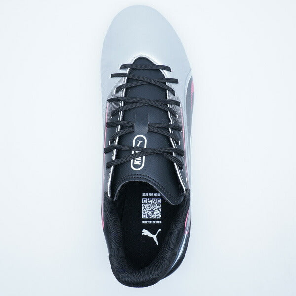 キングマッチワイドHG/AGプーマPUMA108318-02プーマシルバーサッカースパイク