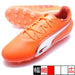 【ショップ限定エントリーでさらに+9倍】キングマッチHG/AG+MIDJRプーマPUMA108321-01グローイングレッドジュニアサッカースパイク