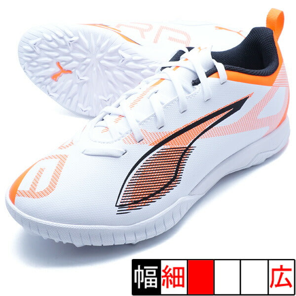 【ショップ限定エントリーでさらに+9倍】ウルトラ5プレイTT+MIDJRプーマPUMA108332-01プーマホワイトジュニアサッカートレーニングシューズ