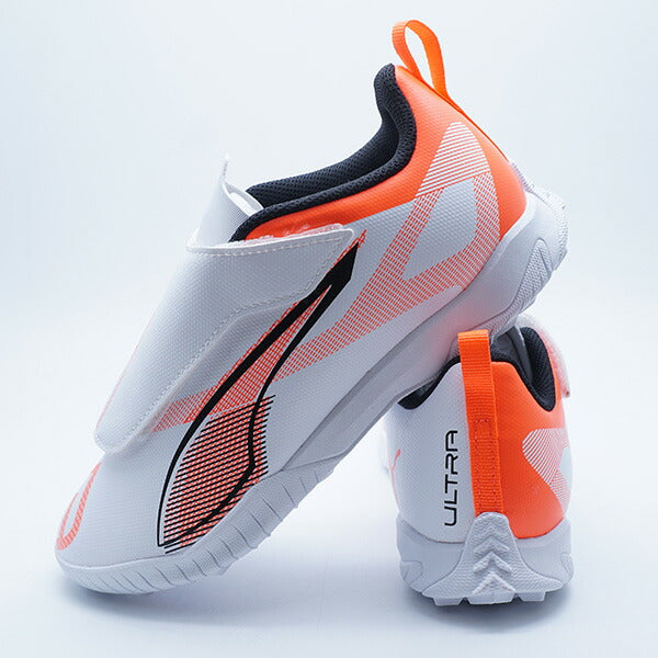 【ショップ限定エントリーでさらに+9倍】ウルトラ5プレイVTTJRプーマPUMA108335-01プーマホワイトジュニアサッカートレーニングシューズ