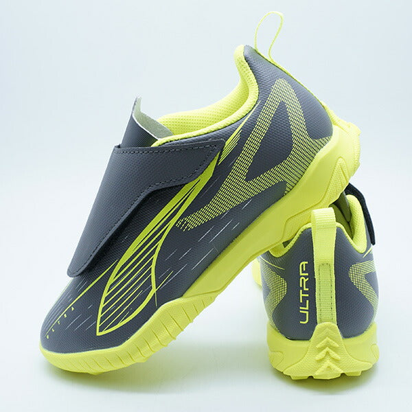 【ショップ限定エントリーでさらに+9倍】【送料無料】ウルトラプレイVTTJRプーマPUMA108335-03マットエイジドシルバージュニアサッカートレーニングシューズベルクロ