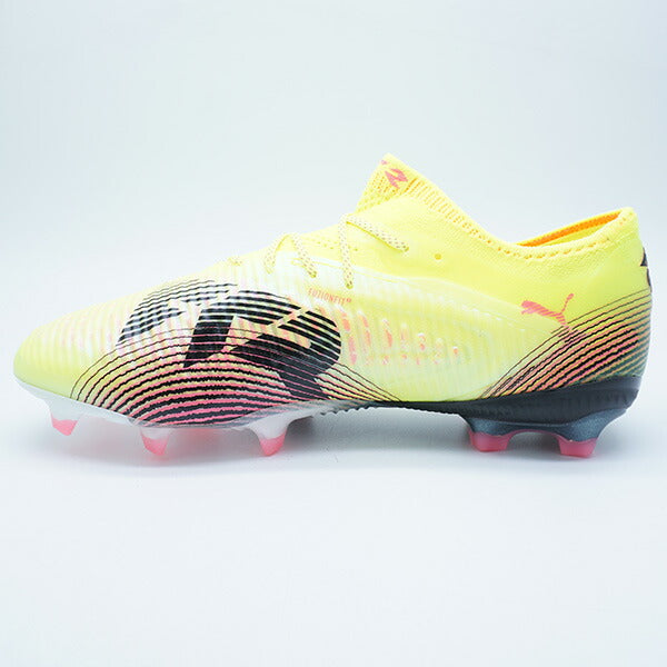 フューチャー8アルティメットLOWFGプーマPUMA108361-03イエローアラートサッカースパイク天然芝