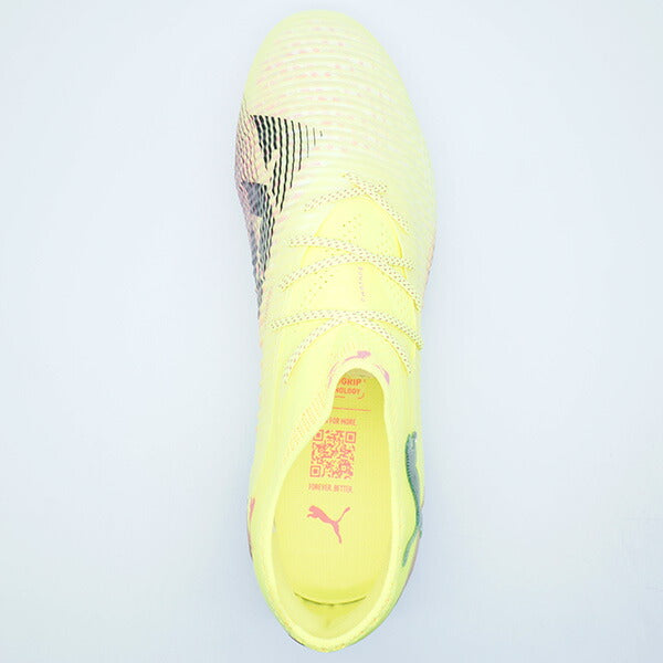 フューチャー8アルティメットLOWFGプーマPUMA108361-03イエローアラートサッカースパイク天然芝