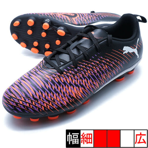 【ショップ限定エントリーでさらに+9倍】フューチャー8プレイHG/AG+MIDJRプーマPUMA108394-01プーマブラックジュニアサッカースパイク