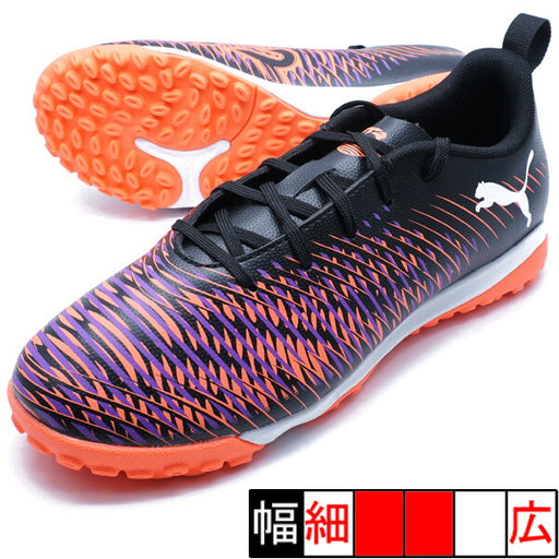 【ショップ限定エントリーでさらに+9倍】フューチャー8プレイTT+MIDJRプーマPUMA108395-01プーマブラックジュニアサッカートレーニングシューズ