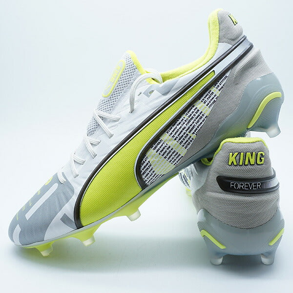 【ショップ限定エントリーでさらに+9倍】キングアルティメットフォーエバーFG/AGプーマPUMA108426-01フェザーグレーサッカースパイク人工芝天然芝