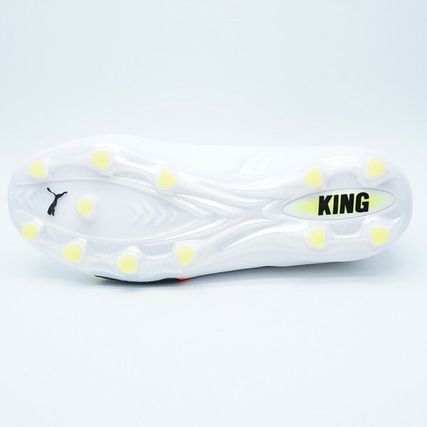 KING20ULFG/AGプーマPUMA108457-01プーマホワイトサッカースパイク人工芝天然芝