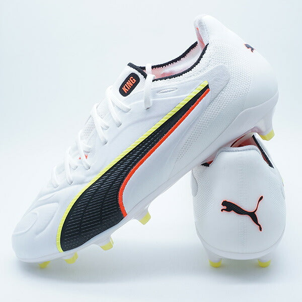 KING20ULFG/AGプーマPUMA108457-01プーマホワイトサッカースパイク人工芝天然芝