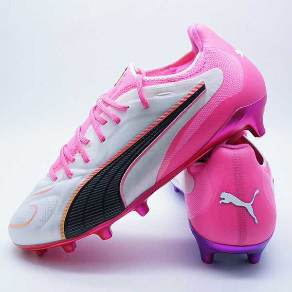 キング20アルティメットFG/AG(LONGPILE)プーマPUMA108457-05プーマホワイトサッカースパイク人工芝天然芝