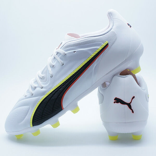 KING20PROHG/AGプーマPUMA108462-01プーマホワイトサッカースパイク