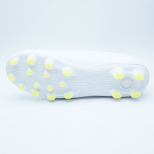 キング20マッチHG/AG+MIDJRプーマPUMA108489-01プーマホワイトジュニアサッカースパイク