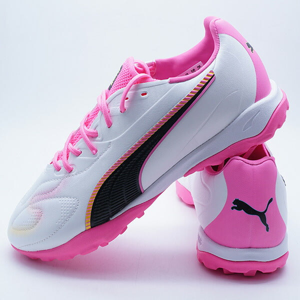 キング20マッチTT+MidJrプーマPUMA108490-05プーマホワイトジュニアサッカートレーニングシューズ