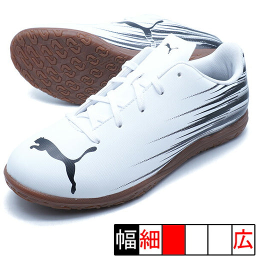 アタッカントIIITJRプーマPUMA108498-02プーマホワイトジュニアフットサルシューズインドア室内用