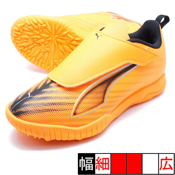ウルトラ6プレイVTTJRプーマPUMA108547-03ヒートファイアジュニアサッカートレーニングシューズベルクロ