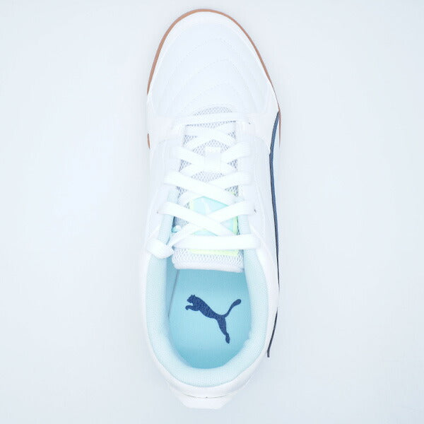 【ショップ限定エントリーでさらに+9倍】プレッシングIVプーマPUMA108570-01プーマホワイトフットサルシューズインドア室内用