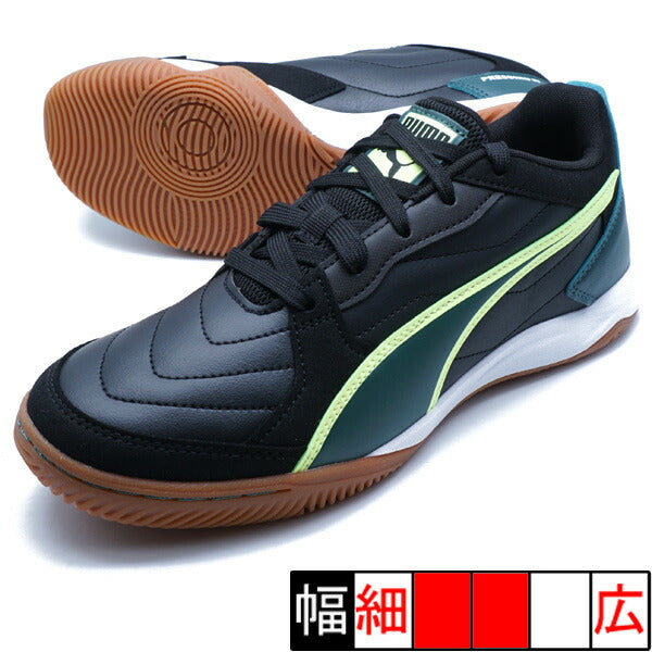 【ショップ限定エントリーでさらに+9倍】プレッシングIVプーマPUMA108570-02プーマブラックフットサルシューズインドア室内用