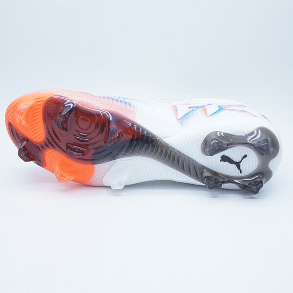 フューチャー8アルティメットFGプーマPUMA108581-01プーマホワイトサッカースパイク天然芝