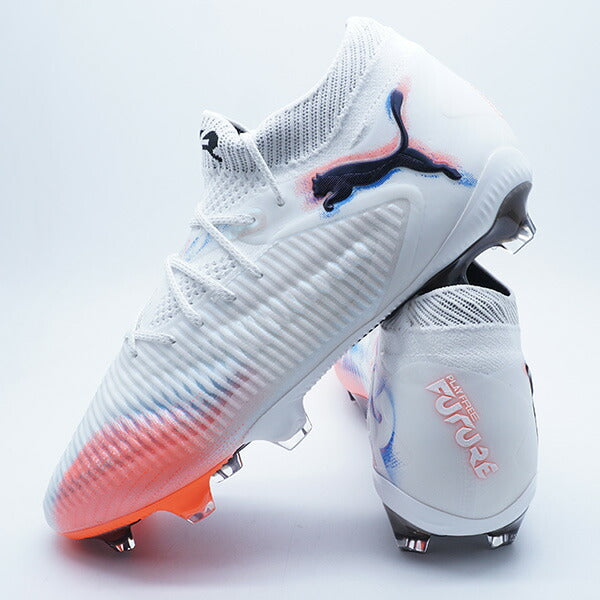 フューチャー8アルティメットFGプーマPUMA108581-01プーマホワイトサッカースパイク天然芝