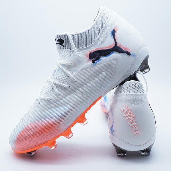 フューチャー8アルティメットAG(LONGPILE)プーマPUMA108582-01プーマホワイトサッカースパイク人工芝天然芝