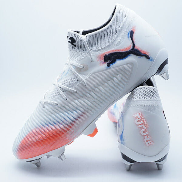 フューチャー8アルティメットMxSGプーマPUMA108583-01プーマホワイトサッカースパイク取替式