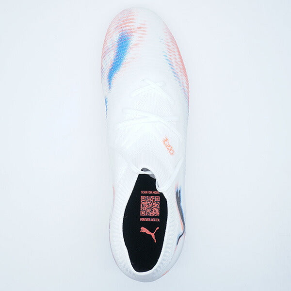 【ショップ限定エントリーでさらに+9倍】フューチャー8マッチHG/AGプーマPUMA108596-01プーマホワイトサッカースパイク