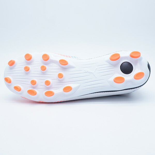 【ショップ限定エントリーでさらに+9倍】フューチャー8プレイHG/AG+MidJRプーマPUMA108624-01プーマホワイトジュニアサッカースパイク