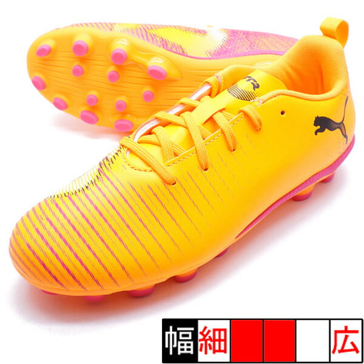 フューチャー8プレイHG/AG+MidJRプーマPUMA108624-03ヒートファイアジュニアサッカースパイク