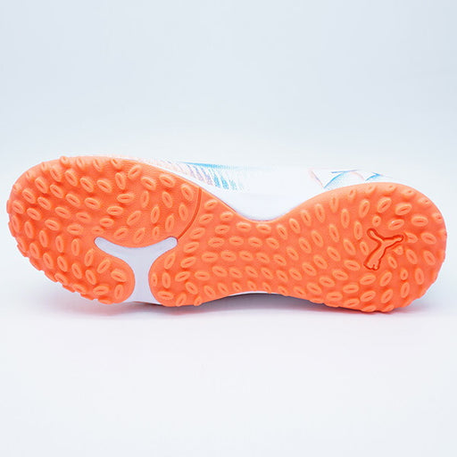 【ショップ限定エントリーでさらに+9倍】フューチャー8プレイTT+MidJRプーマPUMA108625-01プーマホワイトジュニアサッカートレーニングシューズ