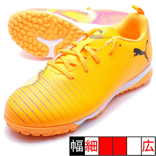 フューチャー8プレイTT+MidJRプーマPUMA108625-03ヒートファイアジュニアサッカートレーニングシューズ