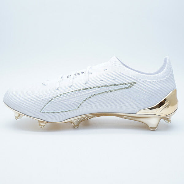 ウルトラ6アルティメットFGプーマPUMA108699-04ホワイトゴールドサッカースパイク天然芝