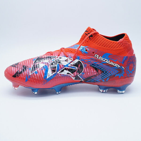 【ショップ限定エントリーでさらに+9倍】フューチャー8アルティメットPLAYMAKERSFGプーマPUMA108748-01プーマレッドサッカースパイク天然芝