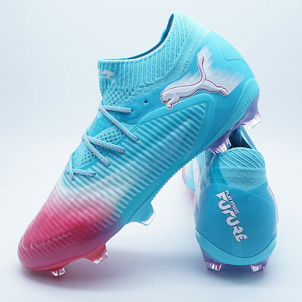 【ショップ限定エントリーでさらに+9倍】フューチャー8アルティメットRE-CHARGEFGプーマPUMA108756-01ヒーローブルーサッカースパイク天然芝