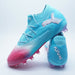 【ショップ限定エントリーでさらに+9倍】フューチャー8アルティメットRE-CHARGEAG(LONGPILE)プーマPUMA108757-01ヒーローブルーサッカースパイク人工芝天然芝
