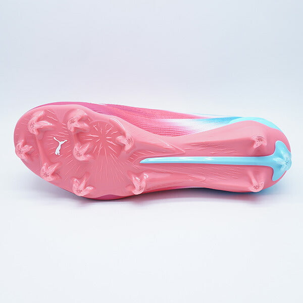 【ショップ限定エントリーでさらに+9倍】ウルトラ6アルティメットRE-CHARGEFGプーマPUMA108763-01ヒーローブルーサッカースパイク天然芝