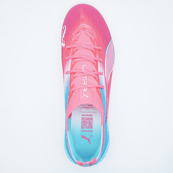 【ショップ限定エントリーでさらに+9倍】ウルトラ6アルティメットRE-CHARGEFGプーマPUMA108763-01ヒーローブルーサッカースパイク天然芝