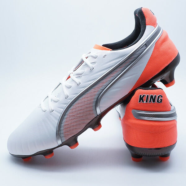 【ショップ限定エントリーでさらに+9倍】キングアルティメットHG/AGプーマPUMA108822-01プーマホワイトサッカースパイク