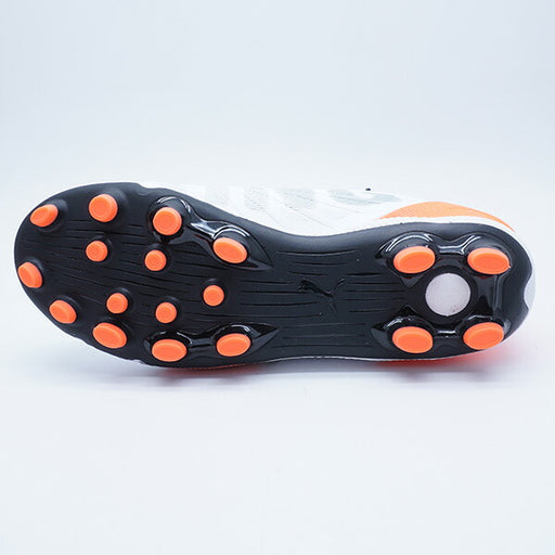 【ショップ限定エントリーでさらに+9倍】キングマッチHG+MidJrプーマPUMA108839-01プーマホワイトジュニアサッカースパイク