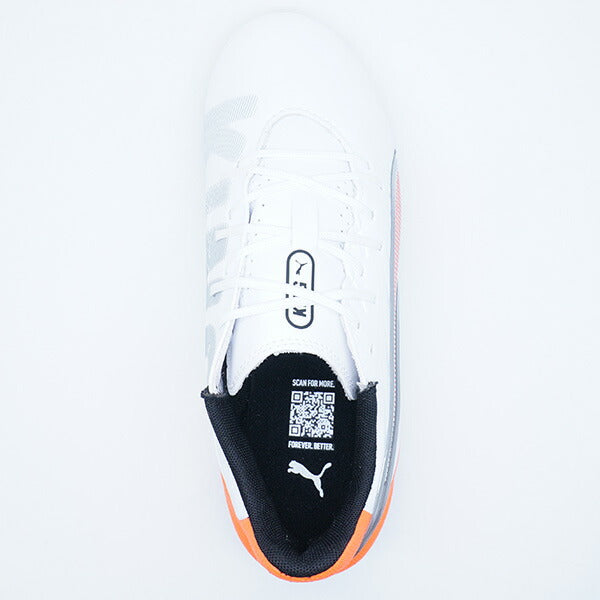 【ショップ限定エントリーでさらに+9倍】キングマッチHG+MidJrプーマPUMA108839-01プーマホワイトジュニアサッカースパイク