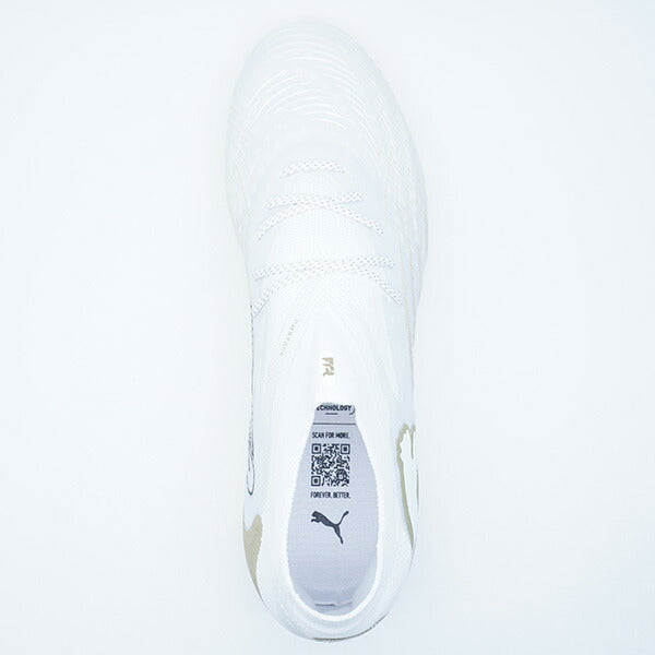 フューチャー9アルティメットFGプーマPUMA108883-04ホワイトゴールドサッカースパイク天然芝