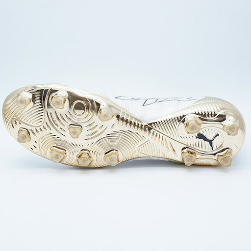 フューチャー9アルティメットAGプーマPUMA108890-04ホワイトゴールドサッカースパイク人工芝天然芝