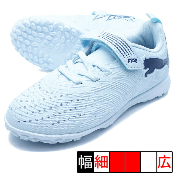 フューチャー9プレイTTVJrプーマPUMA108926-03アイシーブルージュニアサッカートレーニングシューズベルクロ