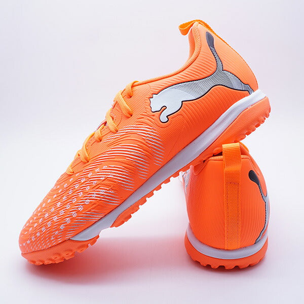 フューチャー9プレイTT+MIDJRプーマPUMA108931-01グローイングレッドジュニアサッカートレーニングシューズ