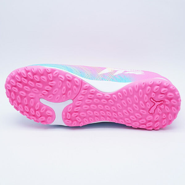 フューチャー9プレイTT+MidJrプーマPUMA108931-05ポイズンピンクジュニアサッカートレーニングシューズ