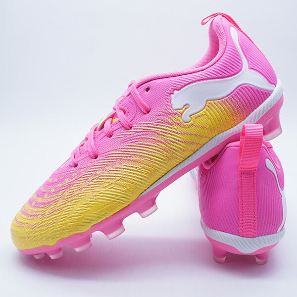 フューチャー9プレイHG/AG+MidJrプーマPUMA108932-05ポイズンピンクジュニアサッカースパイク