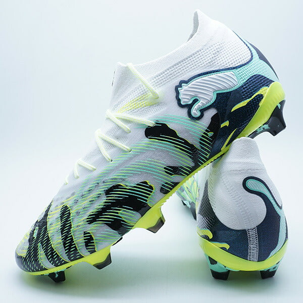 フューチャー9アルティメットクリエイティビティFGプーマPUMA108947-01イエローアラートサッカースパイク天然芝