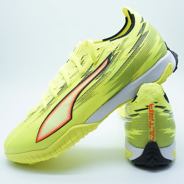 ウルトラ5マッチTTプーマPUMA108975-01イエローアラートサッカートレーニングシューズ