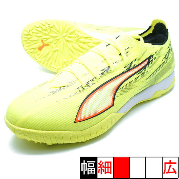 ウルトラ5マッチTTプーマPUMA108975-01イエローアラートサッカートレーニングシューズ