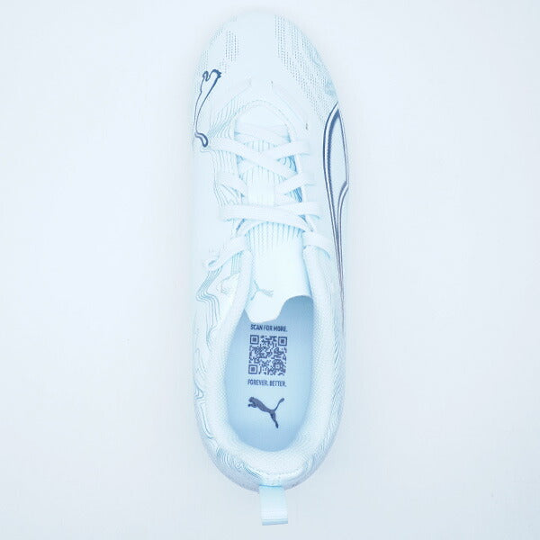 ウルトラ6プレイHG/AG+MidJRプーマPUMA108982-03アイシーブルージュニアサッカースパイク